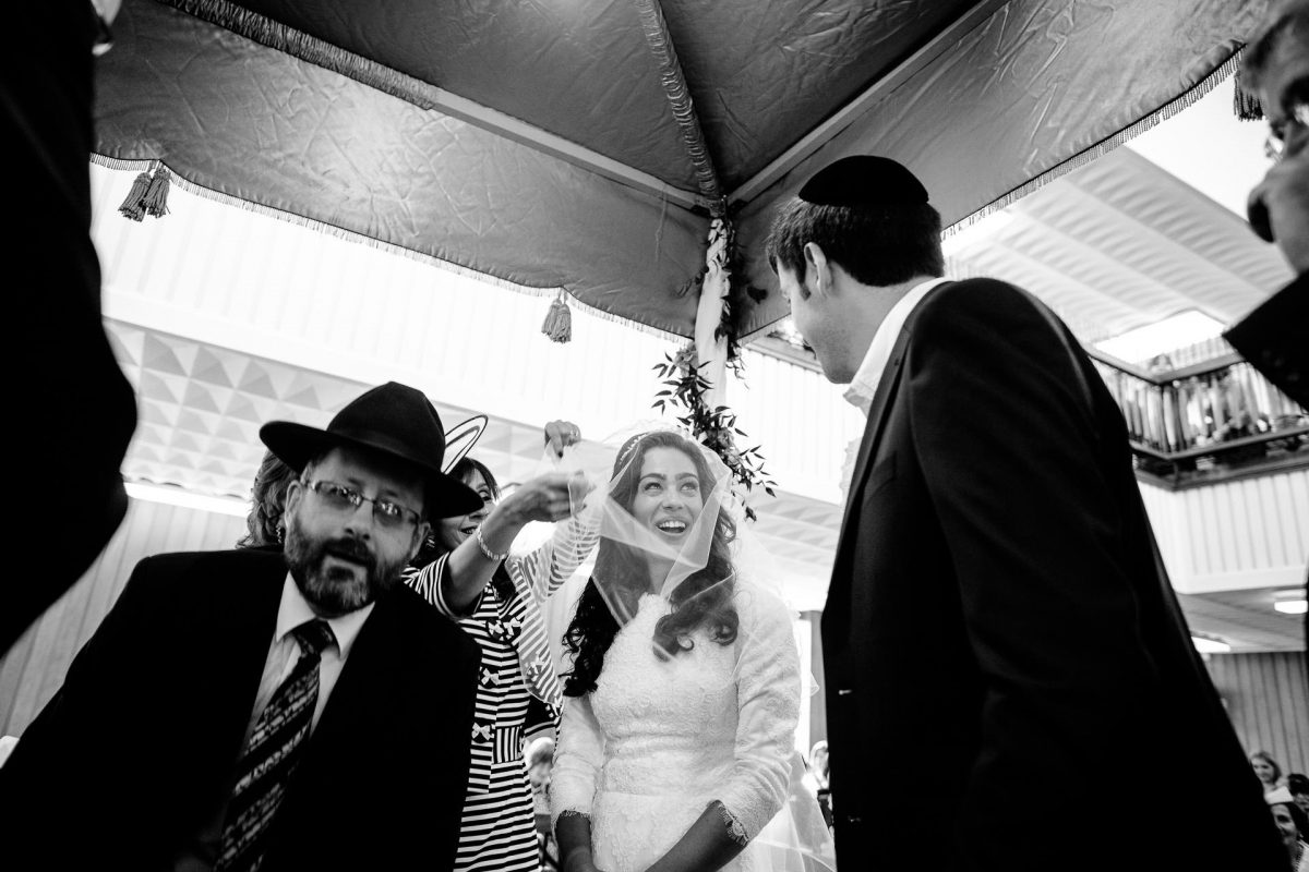 Jewish Wedding Photo mazal tov
