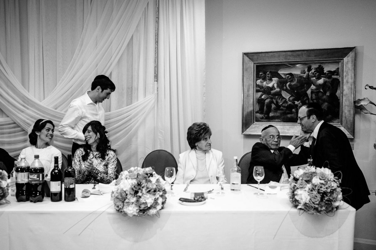 Jewish Wedding Photographer top table