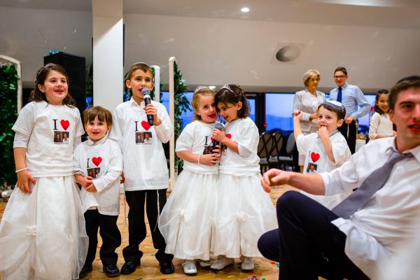 Jewish Wedding Photographer children on the wedding in london