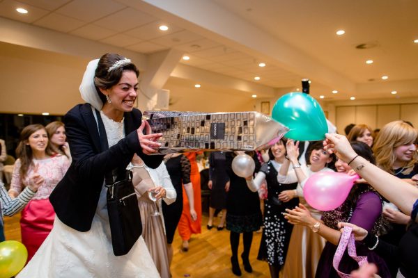 Jewish Wedding Photographer games during the party