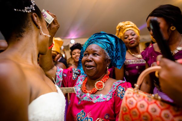 Nigerian Wedding Photographer money dance