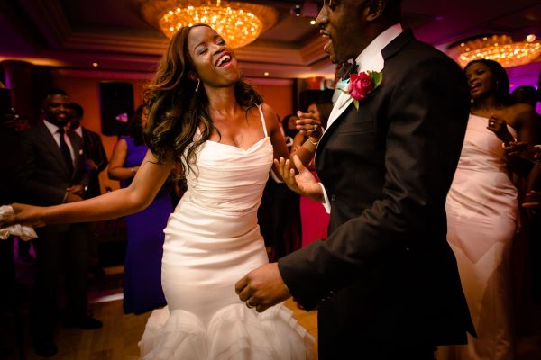 Nigerian Wedding Photography dance party