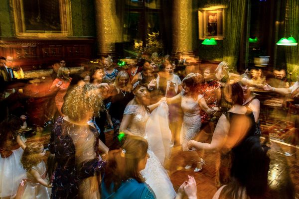 Greek Wedding dancing party