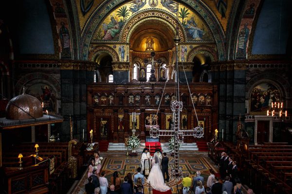 Greek Wedding at St Sophia in London