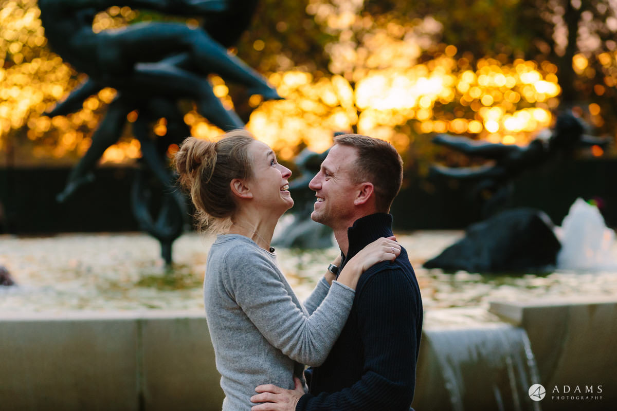 Hyde Park Real Engagement Photos | Mia + Brian 56