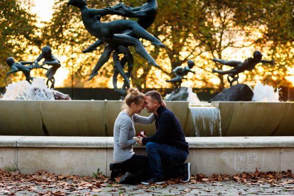 Real Engagement Photography London Hyde Park