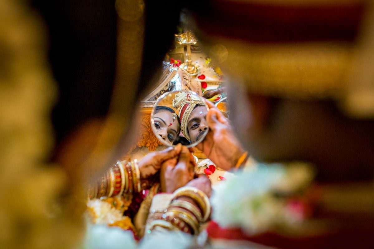 Tamil Hindu Ceremony Mirror