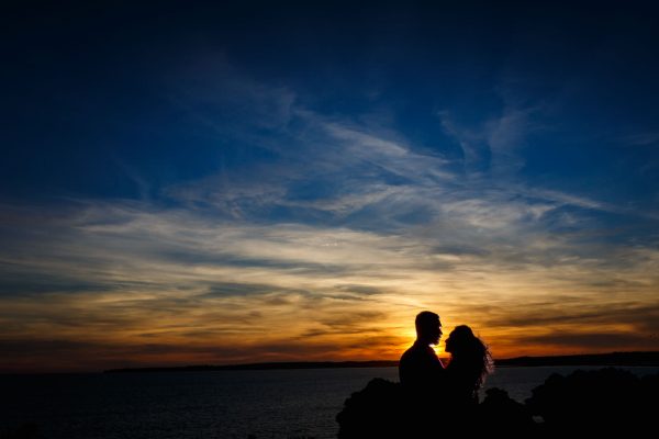 Engagement Photos By Sunset