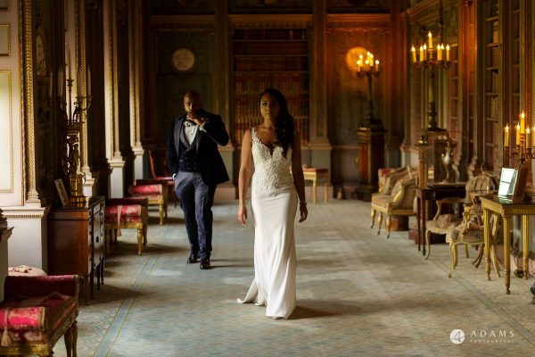 syon park house wedding photographer portrait session in the walking room