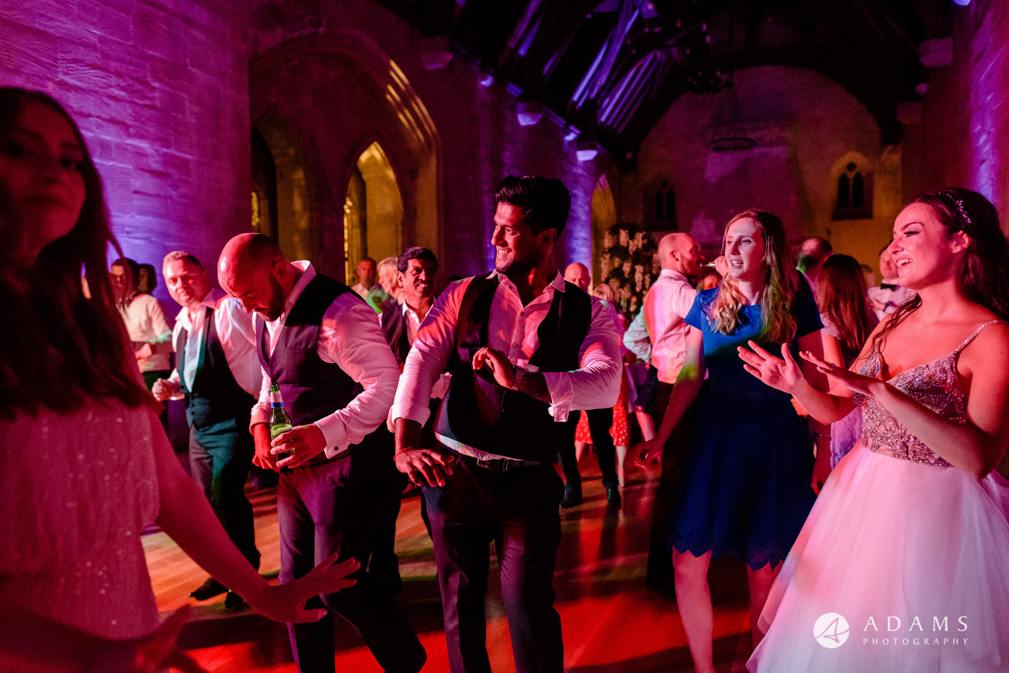 st donats castle wedding dance floor