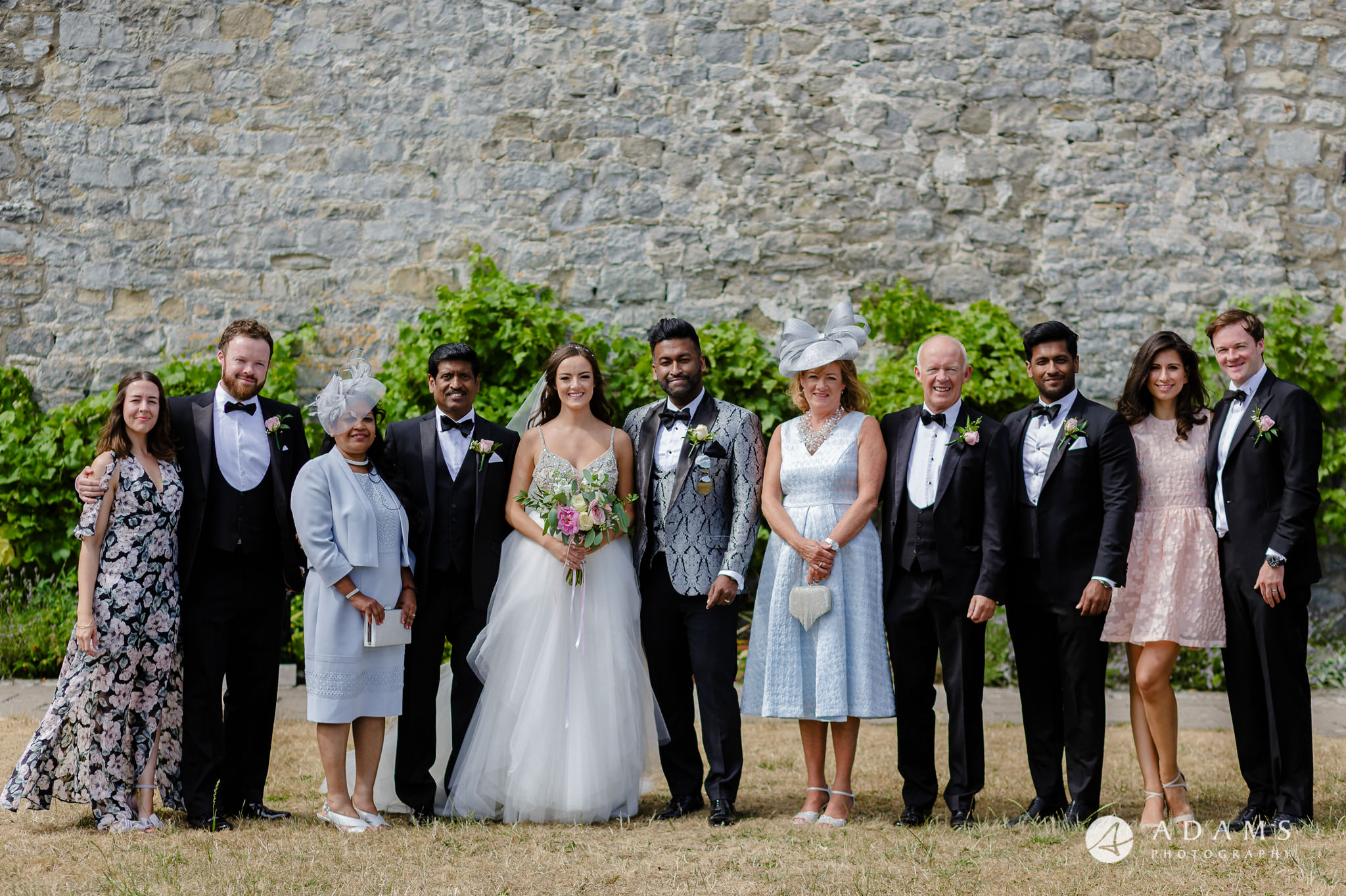 wedding family group shot