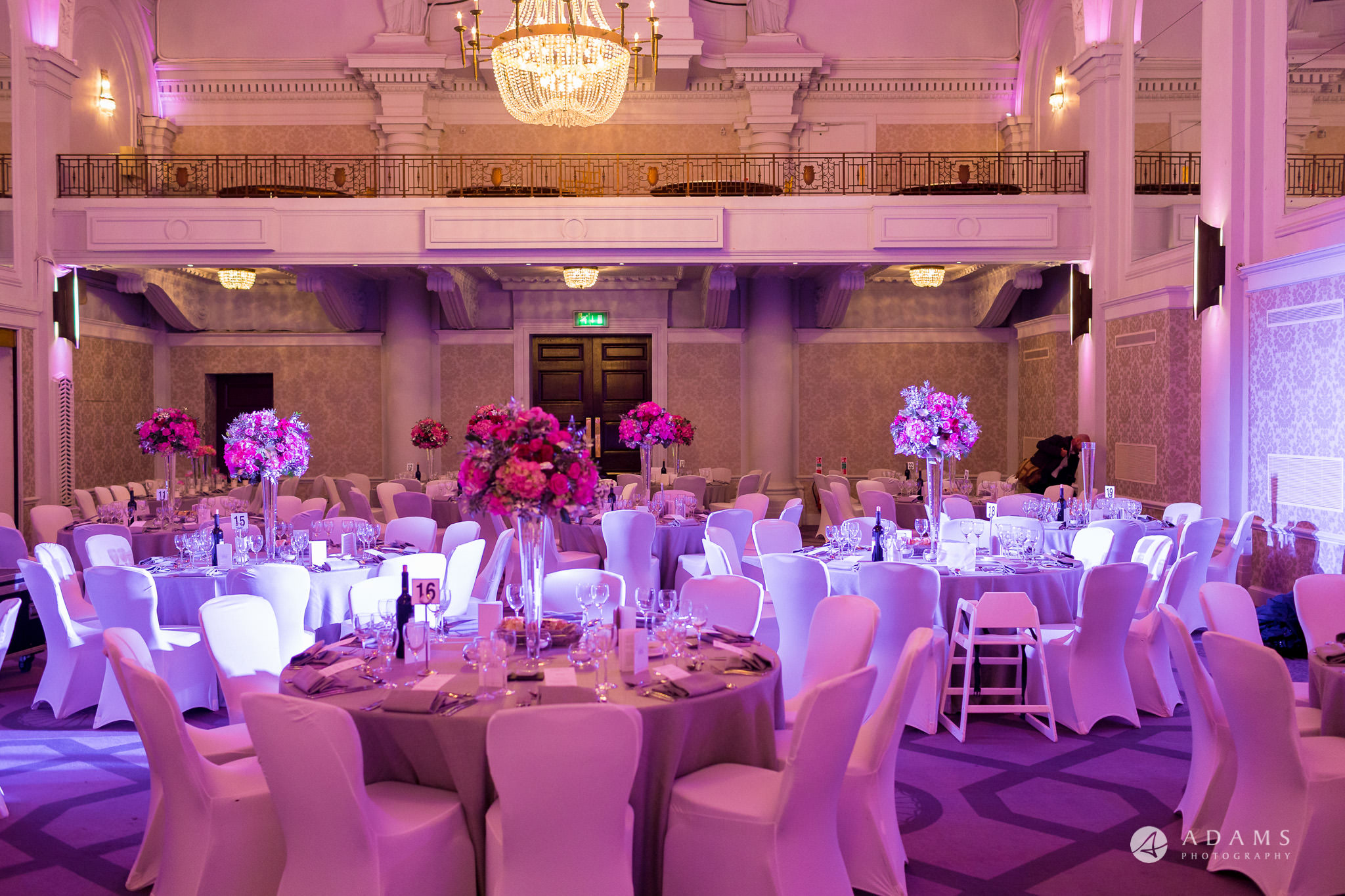 grand connaught rooms wedding main room view