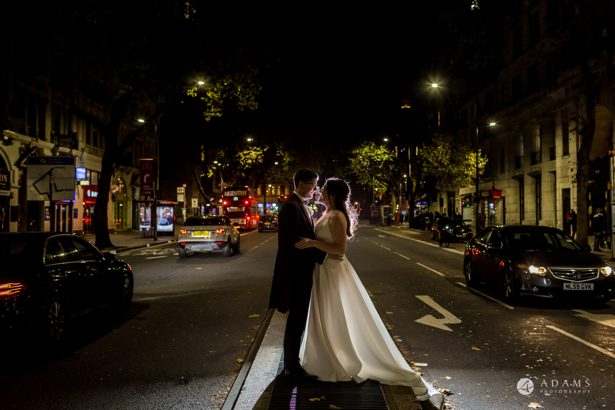 Grand connaught rooms wedding couple evening photoshoot