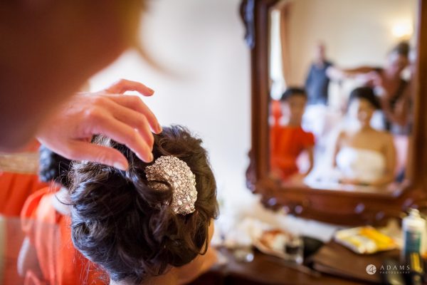 Bridal hair decoration