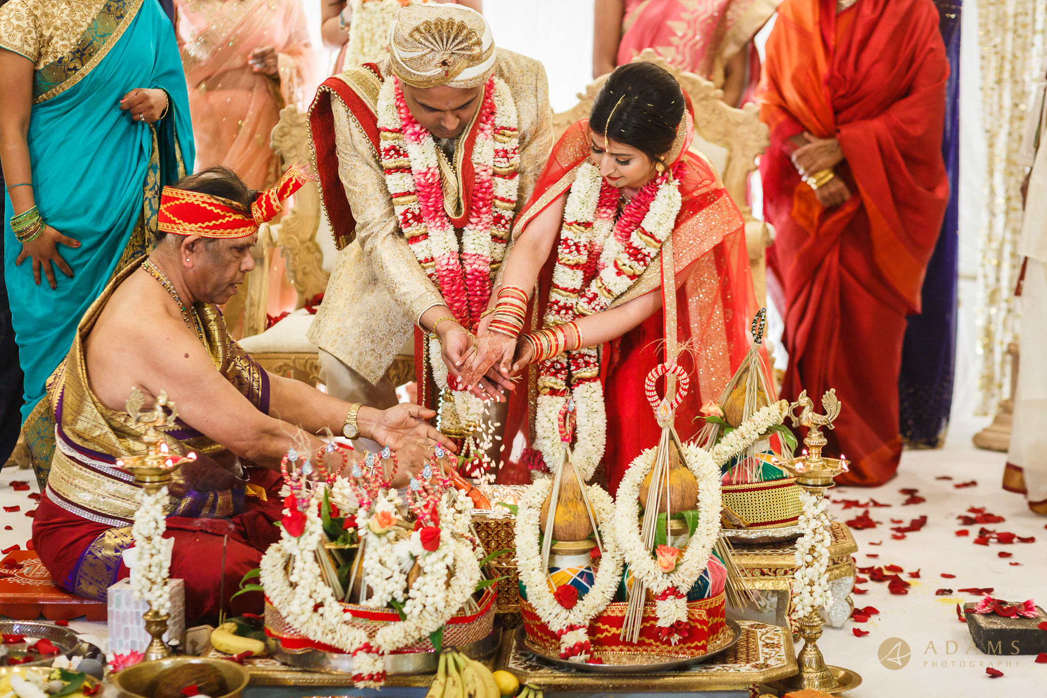 Asian wedding ceremony