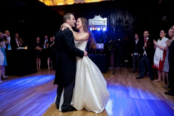 first dance at Dartmouth House Wedding