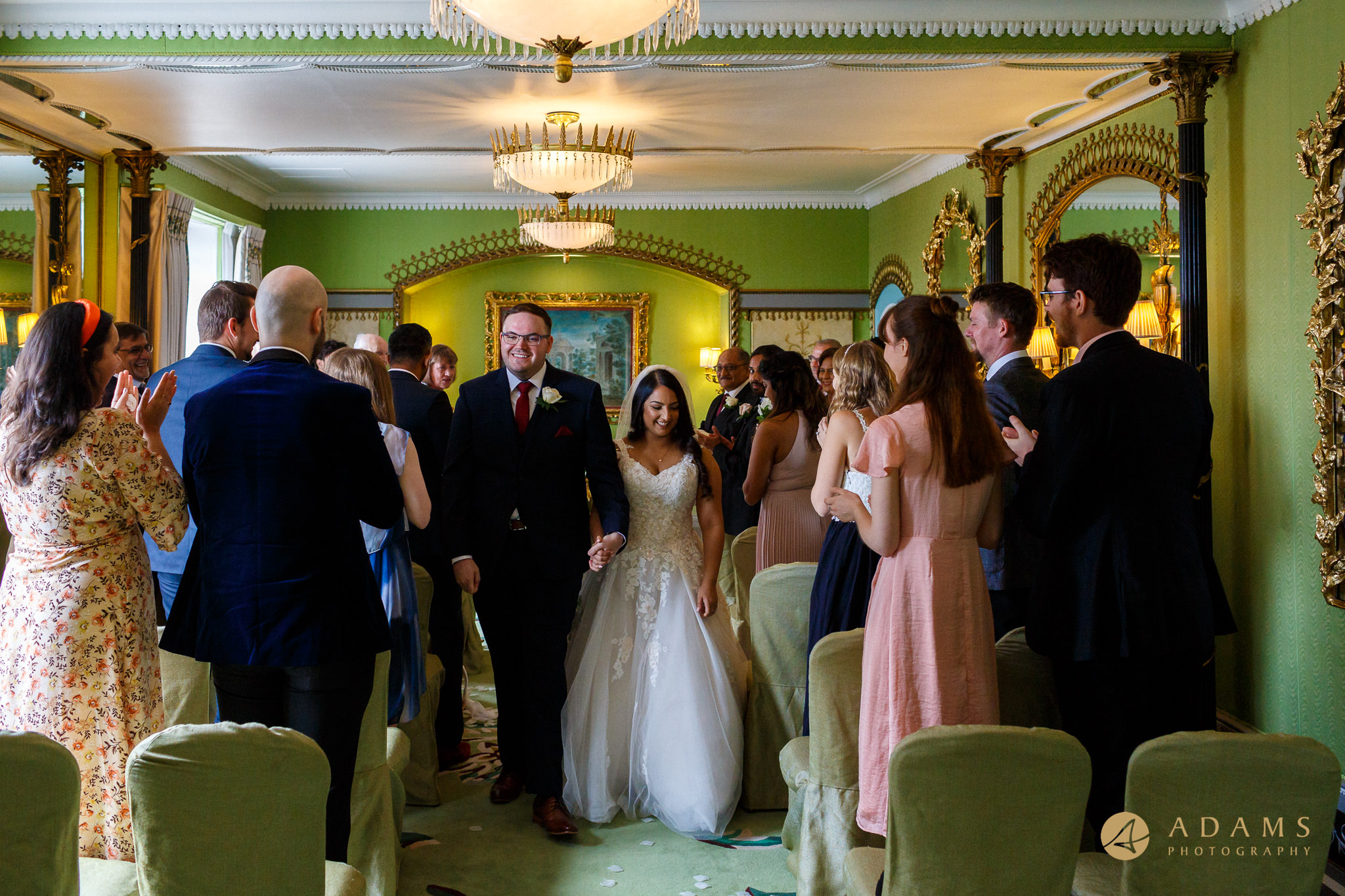 Dorchester Hotel London Wedding Photographer Couple after the ceremony