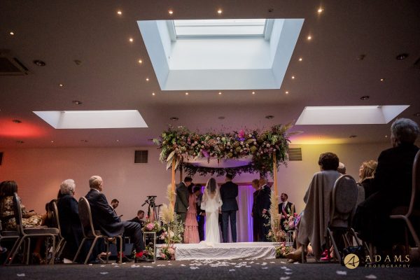 view of the chuppah