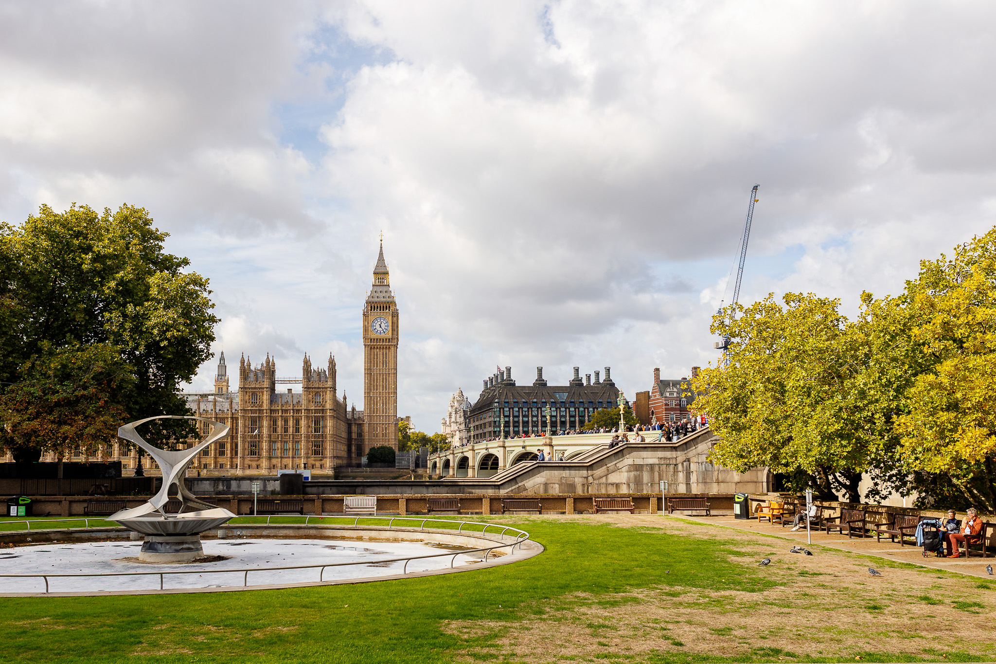 London Proposal Location Big Ben and Parlament