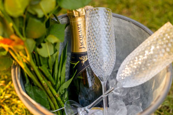 Champagne for wedding Proposal