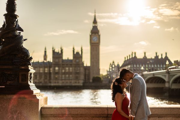 Could having a moment hugging in front of Big Ben